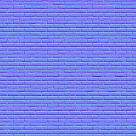 Textures   -   ARCHITECTURE   -   BRICKS   -   Facing Bricks   -   Rustic  - Rustic bricks texture seamless 00207 - Normal