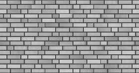 Textures   -   ARCHITECTURE   -   BRICKS   -   Colored Bricks   -   Rustic  - Texture colored bricks rustic seamless 00034 - Bump