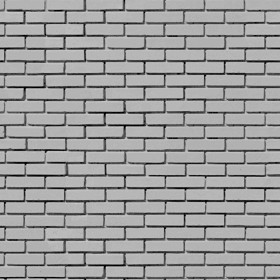 Textures   -   ARCHITECTURE   -   BRICKS   -   White Bricks  - White bricks texture seamless 00523 - Displacement