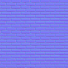 Textures   -   ARCHITECTURE   -   BRICKS   -   White Bricks  - White bricks texture seamless 00523 - Normal