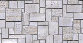 Textures   -   ARCHITECTURE   -   STONES WALLS   -   Claddings stone   -   Exterior  - travertine wall cladding texture seamless 21421