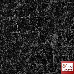 Textures   -   ARCHITECTURE   -   MARBLE SLABS   -   Black  - black veined marble PBR texture seamless 21598