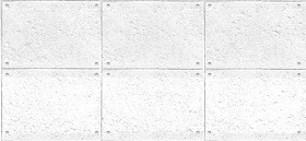 Textures   -   ARCHITECTURE   -   CONCRETE   -   Plates   -   Clean  - Concrete clean plates wall texture seamless 01657 - Ambient occlusion