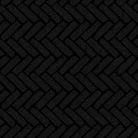 Textures   -   ARCHITECTURE   -   PAVING OUTDOOR   -   Concrete   -   Herringbone  - Concrete paving herringbone outdoor texture seamless 05824 - Specular