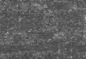 Textures   -   ARCHITECTURE   -   BRICKS   -   Damaged bricks  - Damaged bricks texture seamless 00136 - Displacement