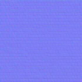 Textures   -   ARCHITECTURE   -   PAVING OUTDOOR   -   Concrete   -   Blocks regular  - Paving outdoor concrete regular block texture seamless 05660 - Normal