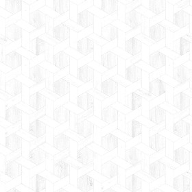 Textures   -   ARCHITECTURE   -   WOOD FLOORS   -   Parquet white  - White parquet geometric patterns texture seamless 20946 - Ambient occlusion