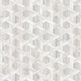Textures   -   ARCHITECTURE   -   WOOD FLOORS   -   Parquet white  - White parquet geometric patterns texture seamless 20946 (seamless)