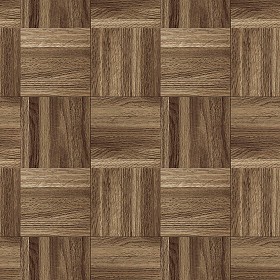 Textures   -   ARCHITECTURE   -   WOOD FLOORS   -  Parquet square - Wood flooring square texture seamless 05421