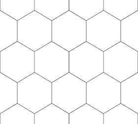 Textures   -   ARCHITECTURE   -   TILES INTERIOR   -   Hexagonal mixed  - Concrete hexagonal tile texture seamless 20293 - Bump