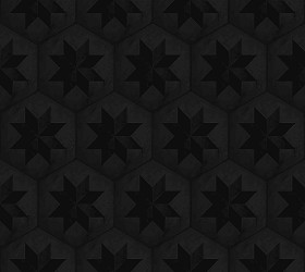 Textures   -   ARCHITECTURE   -   TILES INTERIOR   -   Hexagonal mixed  - Concrete hexagonal tile texture seamless 20293 - Specular