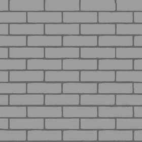 Textures   -   ARCHITECTURE   -   BRICKS   -   Facing Bricks   -   Smooth  - Facing smooth bricks texture seamless 00285 - Displacement