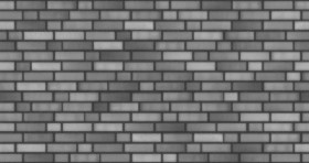 Textures   -   ARCHITECTURE   -   BRICKS   -   Colored Bricks   -   Rustic  - Texture colored bricks rustic seamless 00036 - Displacement