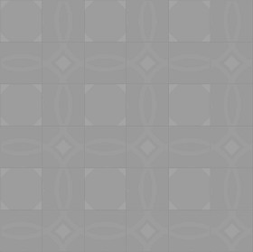 Textures   -   ARCHITECTURE   -   TILES INTERIOR   -   Cement - Encaustic   -   Cement  - Cement concrete tile texture seamless 13351 - Displacement