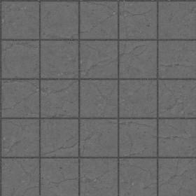 Textures   -   ARCHITECTURE   -   PAVING OUTDOOR   -   Concrete   -   Blocks damaged  - Concrete paving outdoor damaged texture seamless 05516 - Displacement