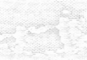 Textures   -   ARCHITECTURE   -   BRICKS   -   Damaged bricks  - Damaged bricks texture seamless 00138 - Ambient occlusion