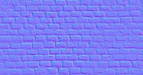 Textures   -   ARCHITECTURE   -   BRICKS   -   Dirty Bricks  - old dirty bricks texture-seamless 21363 - Normal