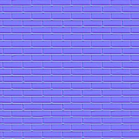 Textures   -   ARCHITECTURE   -   BRICKS   -   Colored Bricks   -   Smooth  - Texture colored bricks smooth seamless 00088 - Normal