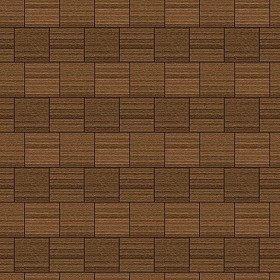 Textures   -   ARCHITECTURE   -   WOOD FLOORS   -  Parquet square - Wood flooring square texture seamless 05423