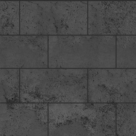 Textures   -   ARCHITECTURE   -   CONCRETE   -   Plates   -   Dirty  - Concrete dirt plates wall texture seamless 01749 - Displacement