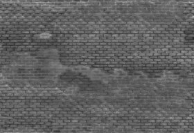Textures   -   ARCHITECTURE   -   BRICKS   -   Damaged bricks  - Damaged bricks texture seamless 00139 - Displacement