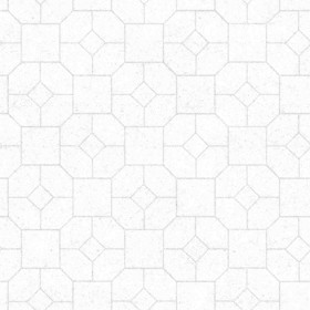 Textures   -   ARCHITECTURE   -   PAVING OUTDOOR   -   Concrete   -   Blocks mixed  - Paving concrete mixed size texture seamless 05599 - Ambient occlusion