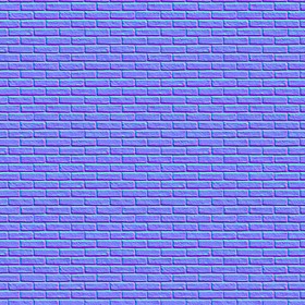 Textures   -   ARCHITECTURE   -   BRICKS   -   Facing Bricks   -   Rustic  - Rustic bricks texture seamless 00211 - Normal