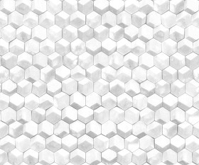 Textures   -   ARCHITECTURE   -   TILES INTERIOR   -   Hexagonal mixed  - Tadao ando tokio jewel box wall tiles texture seamless 21174 - Ambient occlusion