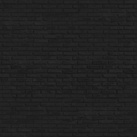 Textures   -   ARCHITECTURE   -   BRICKS   -   Colored Bricks   -   Rustic  - black brick wall PBR texture seamless 22021 - Specular