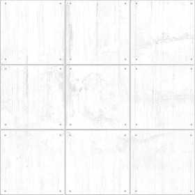 Textures   -   ARCHITECTURE   -   CONCRETE   -   Plates   -   Dirty  - Concrete dirt plates wall texture seamless 01750 - Ambient occlusion
