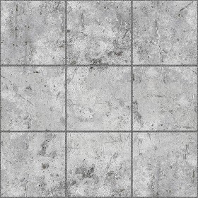 Textures   -   ARCHITECTURE   -   PAVING OUTDOOR   -   Concrete   -  Blocks damaged - Concrete paving outdoor damaged texture seamless 05518