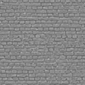 Textures   -   ARCHITECTURE   -   BRICKS   -   Damaged bricks  - Damaged bricks texture seamless 00140 - Displacement