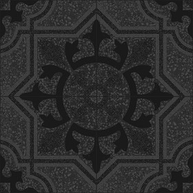 Textures   -   ARCHITECTURE   -   TILES INTERIOR   -   Terrazzo  - terrazzo cementine tiles pbr texture seamless 22099 - Specular