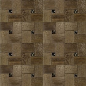 Textures   -   ARCHITECTURE   -   WOOD FLOORS   -  Parquet square - Wood flooring square texture seamless 05425