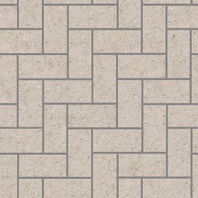 Textures   -   ARCHITECTURE   -   PAVING OUTDOOR   -   Concrete   -   Herringbone  - Concrete paving herringbone outdoor texture seamless 05796 (seamless)