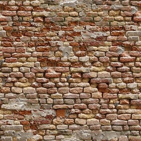 Textures   -   ARCHITECTURE   -   BRICKS   -   Damaged bricks  - Damaged bricks texture 00105 (seamless)