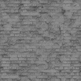 Textures   -   ARCHITECTURE   -   BRICKS   -   Dirty Bricks  - Dirty bricks texture seamless 00146 - Displacement