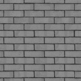 Textures   -   ARCHITECTURE   -   BRICKS   -   Facing Bricks   -   Smooth  - Facing smooth bricks texture seamless 00253 - Displacement