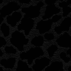 Textures   -   MATERIALS   -   FUR ANIMAL  - Leopard faux fake fur animal texture seamless 09554 - Specular