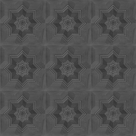 Textures   -   ARCHITECTURE   -   WOOD FLOORS   -   Geometric pattern  - Parquet geometric pattern texture seamless 04725 - Specular