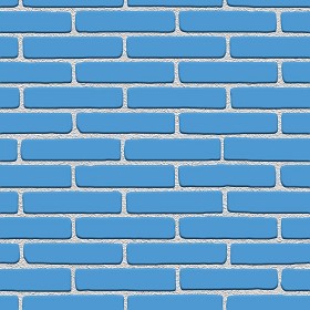 Textures   -   ARCHITECTURE   -   BRICKS   -   Colored Bricks   -  Smooth - Texture colored bricks smooth seamless 00055
