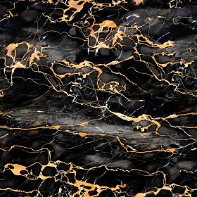 Textures   -   ARCHITECTURE   -   MARBLE SLABS   -  Black - Black portoro gold Pbr texture seamless 22264