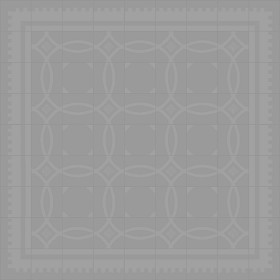 Textures   -   ARCHITECTURE   -   TILES INTERIOR   -   Cement - Encaustic   -   Cement  - Cement concrete tile texture seamless 13354 - Displacement