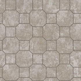 Textures   -   ARCHITECTURE   -   PAVING OUTDOOR   -   Concrete   -  Blocks damaged - Concrete paving outdoor damaged texture seamless 05519