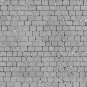 Textures   -   ARCHITECTURE   -   PAVING OUTDOOR   -   Concrete   -   Blocks regular  - Paving outdoor concrete regular block texture seamless 05665 - Displacement