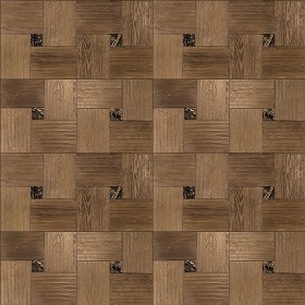Textures   -   ARCHITECTURE   -   WOOD FLOORS   -  Parquet square - Wood flooring square texture seamless 05426