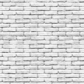 Textures   -   ARCHITECTURE   -   BRICKS   -   Colored Bricks   -   Rustic  - black painted brick wall PBR texture seamless 22023 - Ambient occlusion