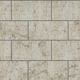 Textures   -   ARCHITECTURE   -   CONCRETE   -   Plates   -  Dirty - Concrete dirt plates wall texture seamless 01765