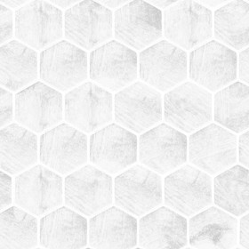 Textures   -   ARCHITECTURE   -   TILES INTERIOR   -   Hexagonal mixed  - hexagonal ceramic tiles texture seamless 21397 - Ambient occlusion