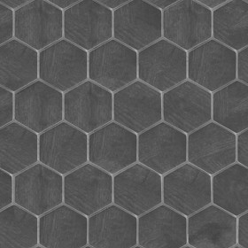 Textures   -   ARCHITECTURE   -   TILES INTERIOR   -   Hexagonal mixed  - hexagonal ceramic tiles texture seamless 21397 - Displacement